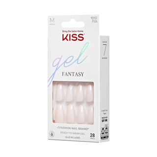KISS, Unghii false Gel Fantasy Sculpted, Sweater Weather, 28 bucati