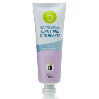 Pasta de dinti pentru albire, multifunctionala, Acai + Menta, Beconfident, 75 ml