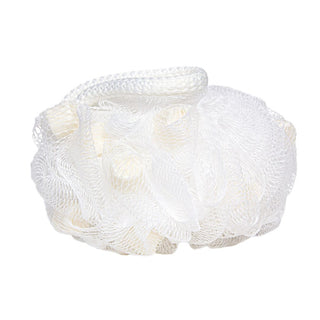 2 in 1 Burete de dus cu plasa exfolianta si sapun incorporat Mother of Pearls, efect iluminator, Esponjabon, 1 buc