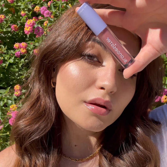 Ulei de buze colorat 2 in 1 Sweet Gloss - SUGAR NUDE 01, Blondesister, 2,5 ml