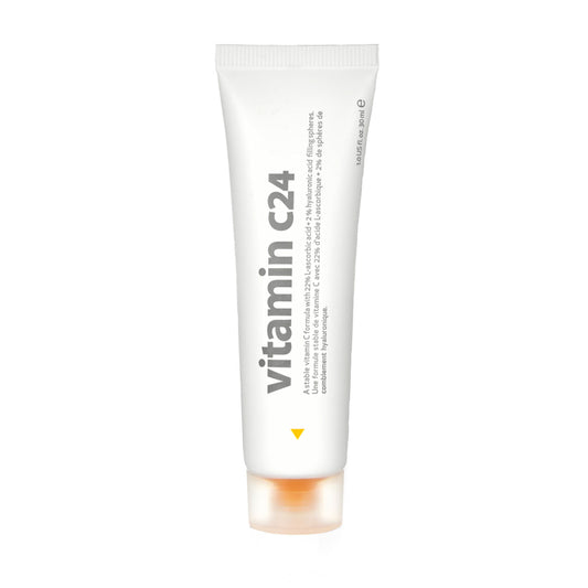Vitamin C24, Crema pentru Fata cu 22% Vitamina C + 2% Acid Hialuronic, Indeed Labs, 30 ml