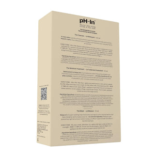 Set rutina de ingrijire a tenului sensibil sau acneic in 3 pasi, pH-In Healthy Skin System, Indeed Labs, 3 articole