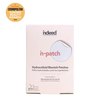 Plasturi hidrocoloidali pentru imperfecțiuni, invizibili, in-patch, Indeed Laboratories, 48 bucati