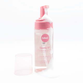 Spuma de curatare demachianta, cu extract de floare de lotus si ectoina, Gentle AF, Indeed Labs, 150 ml