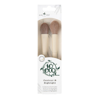 Set 2 Pensule Ecologice pentru Contour & Highlight, So Eco