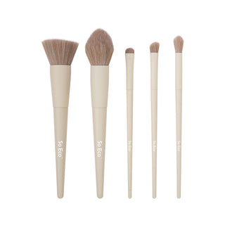 Set 5 Pensule Ecologice de Machiaj pentru Sculpting, So Eco