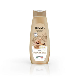 Gel de dus cu parfum de lemn de santal & neroli, BLUMA SANDALO & NEROLI, 500 ml Tuju -