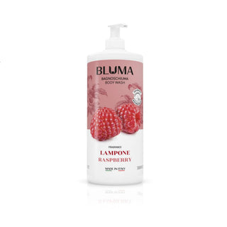 Gel de dus cu parfum de zmeura, BLUMA LAMPONE, 1 l Tuju -