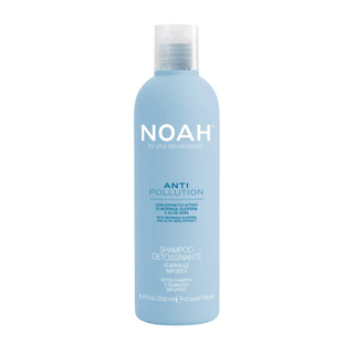 Sampon detoxifiant cu moringa si aloe vera, Anti Pollution, Noah, 250 ml