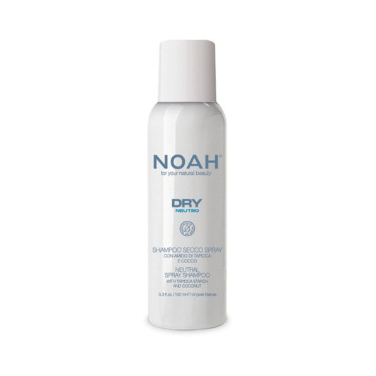 Sampon uscat fara apa, cu amidon de tapioca si cocos, Neutral, Noah, 100 ml