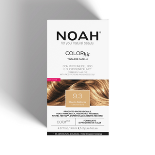 Vopsea de par naturala, Blond california, 9.3, Noah, 140 ml