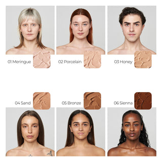 DREAMY CONCEALER 02 PORCELAIN IT'S A TRICK! Corector cu acid hialuronic, nuanta 02 Porcelain it's a trick!, Blondesister, 4.5 ml