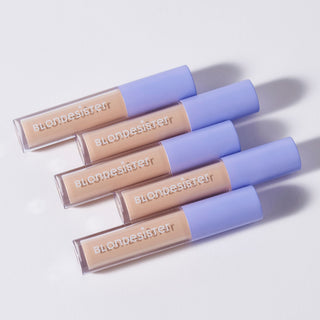 DREAMY CONCEALER 02 PORCELAIN IT'S A TRICK! Corector cu acid hialuronic, nuanta 02 Porcelain it's a trick!, Blondesister, 4.5 ml