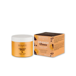 Crema pentru corp, cu extract de cacao, portocala & lamaie, Orange Choco, BIOEARTH, 300 ml