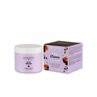 Crema pentru corp, cu extract de cacao, smochine verzi & migdale, Fig Choco, BIOEARTH, 300 ml