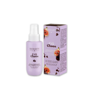 Apa parfumata pentru fata, corp si par, cu extract de cacao, smochine verzi & migdale, Fig Choco, BIOEARTH, 100 ml