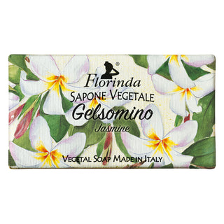 Sapun vegetal Florinda cu parfum de Iasomie, La Dispensa, 100g