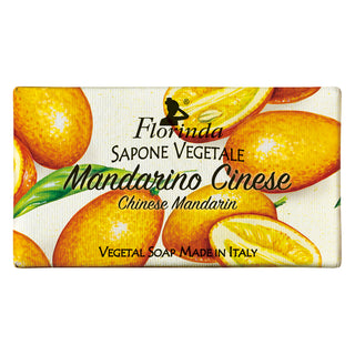 Sapun vegetal Florinda cu parfum de Mandarine Chinezesti, La Dispensa, 100 g