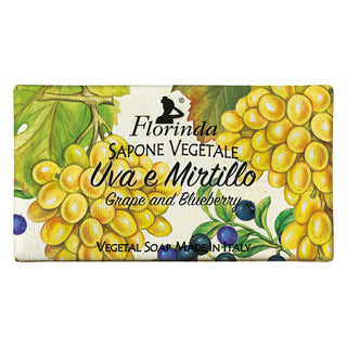 Sapun vegetal Florinda cu parfum de Struguri si Afine, La Dispensa, 100g