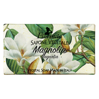 Sapun vegetal Florinda cu parfum de Magnolie, La Dispensa, 100 g