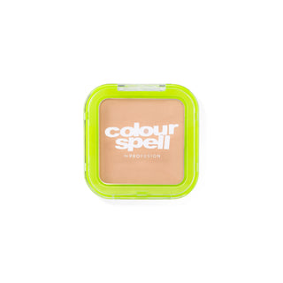 Pudra presata pentru fata, finish mat, Poreless Base Matte, nuanta Beige, Colour Spell by Profusion, 4.8 g