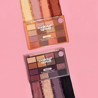 Paleta farduri pentru pleoape, 16 nuante, Nudes, Colour Spell by Profusion,5.2 g