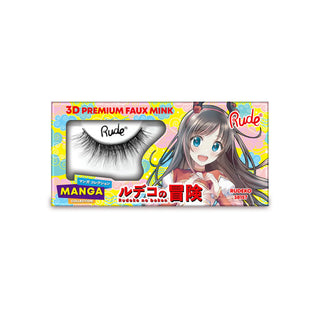Gene false premium, efect 3D, model Rudeko, Chibi Manga Faux Mink, Rude Cosmetics, 1 articol
