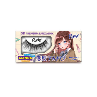 Gene false premium, efect 3D, model Kirei-Sama, Chibi Manga Faux Mink, Rude Cosmetics, 1 articol