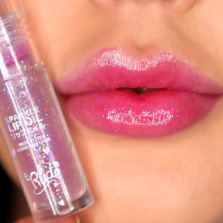 Ulei de buze cu sclipici, pH-reactiv, care isi schimba culoarea, cu aroma de menta, Manga Collection, Rude Cosmetics, 4 ml