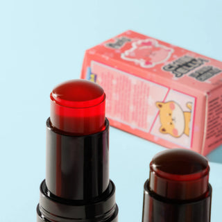 2 in 1 Lip Stain + Cheek Tint Chibi Jelly!, nuanta Momo, Chibi Manga Collection, Rude Cosmetics, 5 g
