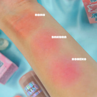 2 in 1 Lip Stain + Cheek Tint Chibi Jelly!, nuanta Sakura, Chibi Manga Collection, Rude Cosmetics, 5 g