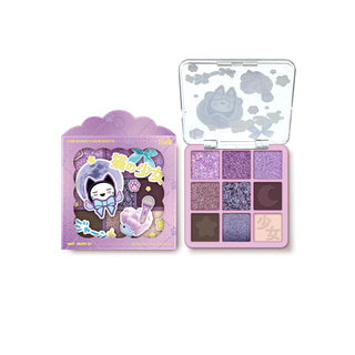 Paleta de farduri pentru pleoape Dreamy Sky, Chibi Manga Collection, Rude Cosmetics, 9 nuante