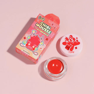 2 in 1 Blush & balsam de buze tip mousse Chibi Mousse, nuanta Toasty, Chibi Manga Collection, Rude Cosmetics, 4 g