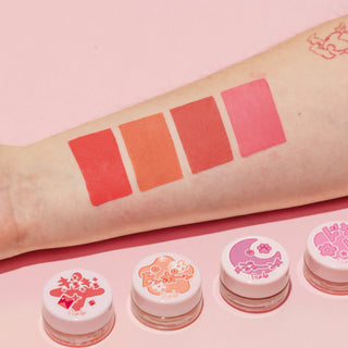 2 in 1 Blush & balsam de buze tip mousse Chibi Mousse, nuanta Toasty, Chibi Manga Collection, Rude Cosmetics, 4 g