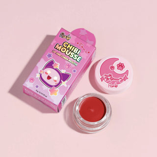 2 in 1 Blush & balsam de buze tip mousse Chibi Mousse, nuanta Tada!, Chibi Manga Collection, Rude Cosmetics, 4 g