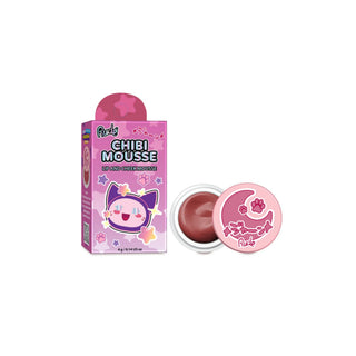 2 in 1 Blush & balsam de buze tip mousse Chibi Mousse, nuanta Tada!, Chibi Manga Collection, Rude Cosmetics, 4 g