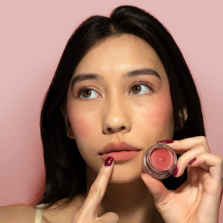 2 in 1 Blush & balsam de buze tip mousse Chibi Mousse, nuanta Tada!, Chibi Manga Collection, Rude Cosmetics, 4 g