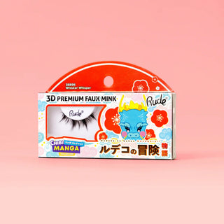 Gene false premium, efect 3D, model Whisker Whisper, Chibi Manga Faux Mink, Rude Cosmetics, 1 articol