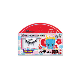 Gene false premium, efect 3D, model Whisker Whisper, Chibi Manga Faux Mink, Rude Cosmetics, 1 articol
