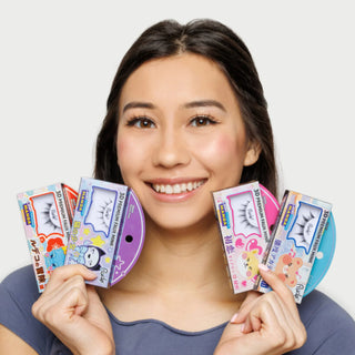 Gene false premium, efect 3D, model Twinkle Eyes, Chibi Manga Faux Mink, Rude Cosmetics, 1 articol