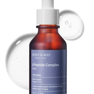 Serum cu complex de 6 Peptide, Mary and May, 30ml Tuju -