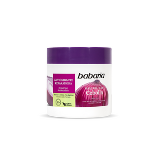 Masca antioxidanta reparatoare cu extract de ceapa, pentru fortifierea parului, Babaria, 400 ml