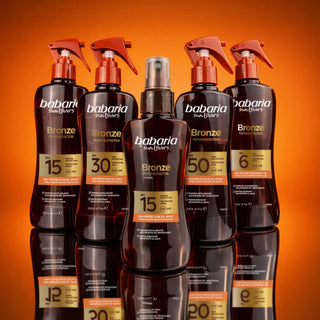 Ulei protectie solara ridicata, cu accelerator de bronzare, SPF15, UVA & UVB, Monoi Tahiti, Babaria, 300 ml