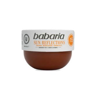 Gel pentru accelerarea bronzului, cu extract de morcov si vitamina E, SPF 15, Babaria Sun Reflections, 300 ml