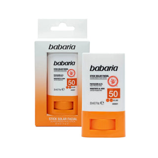 Stick protectie solara ridicata pentru fata, SPF 50+ UVA & UVB, Babaria, 20 ml