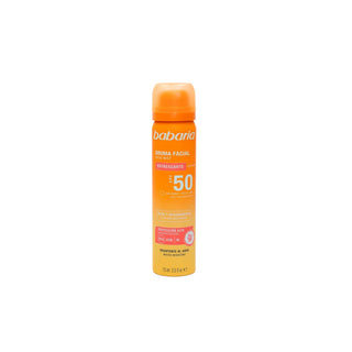 Spray cu protectie solara pentru fata, SPF 50, cu aloe vera & niacinamida, Babaria, 75 ml