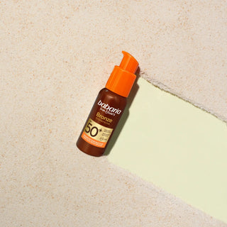 Fluid protectie solara foarte ridicata pentru fata, cu nuantator stralucitor, SPF 50+, UVA & UVB, Bronze Fotoprotector, Babaria Sun Lovers, 40 ml