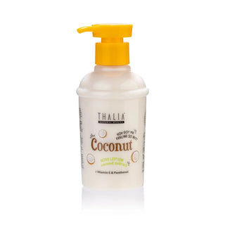Lotiune de corp cu extract de cocos + vitamina E & pantenol, You Got Me Feeling so Nut, Thalia, 250 ml