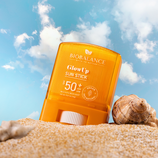 Glow Up, stick protectie solara SPF 50+ UVA & UVB, PA++++ Blue Light, BioBalance, 19 g