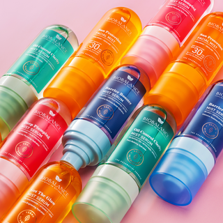 Sun Protection, ser spray facial cu protectie inalta SPF30, UVA, UVB, PA++++ Blue Light, BioBalance, 80 ml